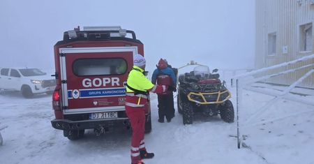 Turystka morsowała na sucho w Karkonoszach. O krok od tragedii