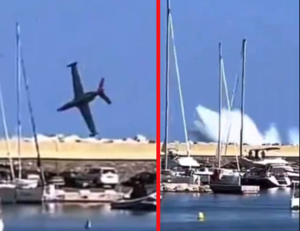Pilot dies in airshow crash off French coast; rare jet involved