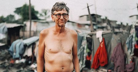 Bill Gates jako biedak? Te zdjęcia AI dają do myślenia