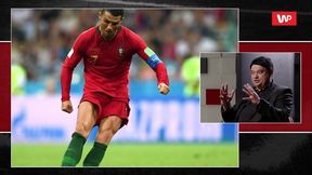 Mundial 2018. Były gracz tłumaczy dziwną pozę Ronaldo przed rzutem wolnym. "To nie jest pokazówka"