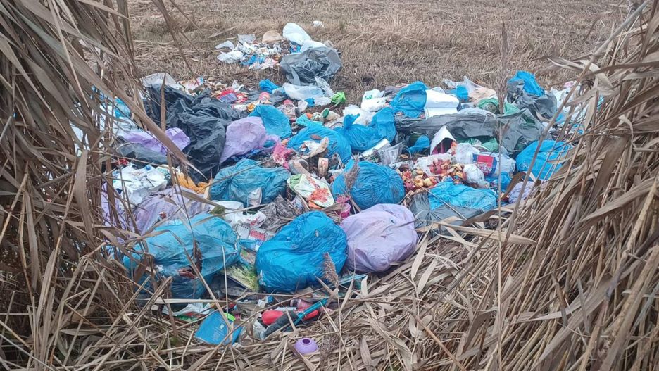 Wyrzucił śmieci na pole. Zdradził go paragon