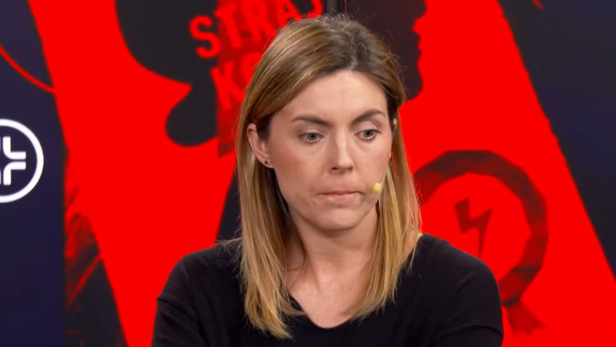 Dr Anna Orawiec podczas debaty na temat prawa do aborcji w Kanale Zero