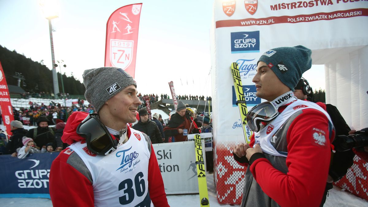 Newspix / Na zdjęciu: Piotr Żyła (L) i Maciej Kot (P)