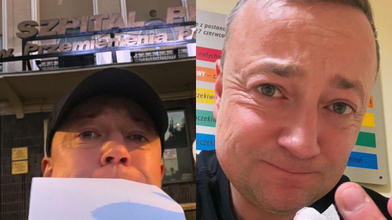 Czesław Mozil przeżył chwile grozy