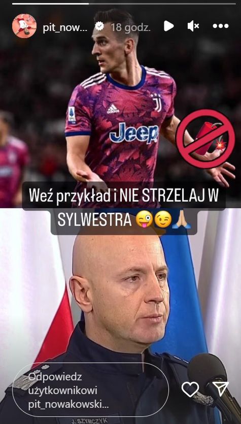 Na zdjęciu: zdjęcie, które wrzucił Piotr Nowakowski