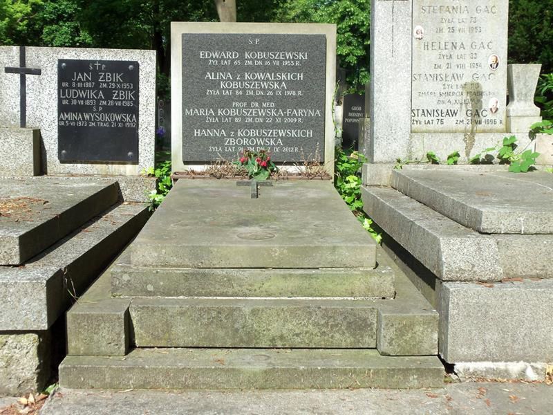 Grób matki Wiktora Zborowskiego