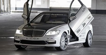 Klasa S na sportowo - Mercedes S65 AMG po kuracji CFC-SUNDERN