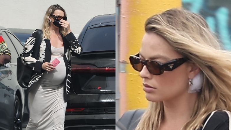 Margot Robbie w zaawansowanej ciąży ruszyła na miasto