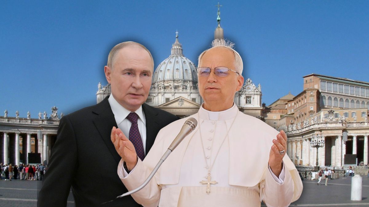 Władimir Putin, papież Leon XIV