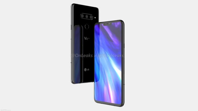 Tak może wyglądać LG V40 ThinQ
