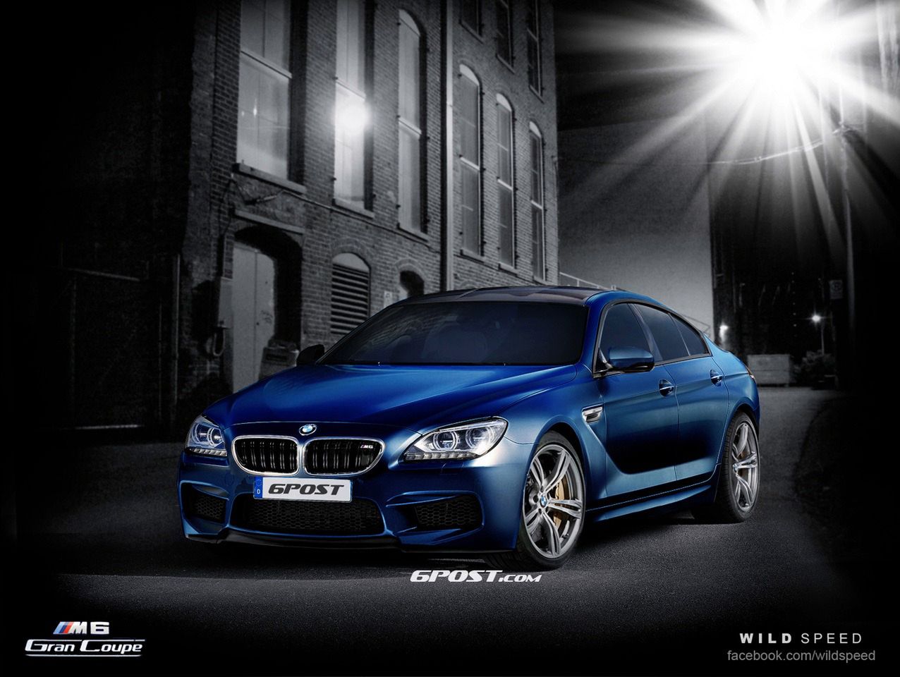 BMW M6 Gran Coupe (źródło: wildspeed)