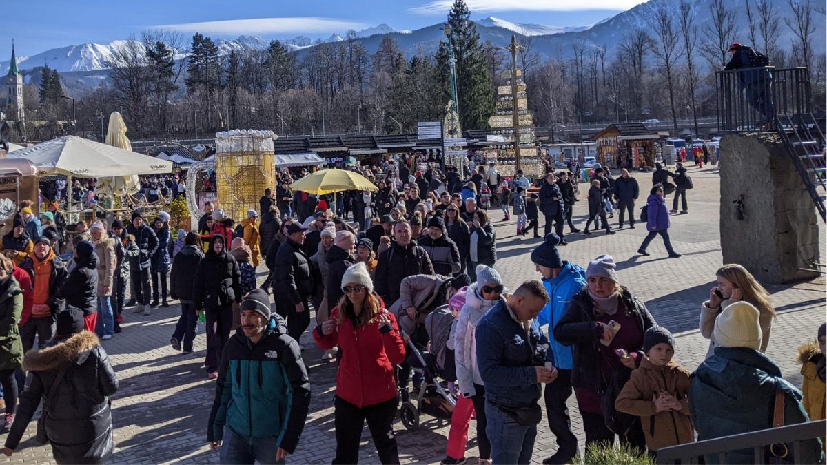 Tłumy na Gubałówce