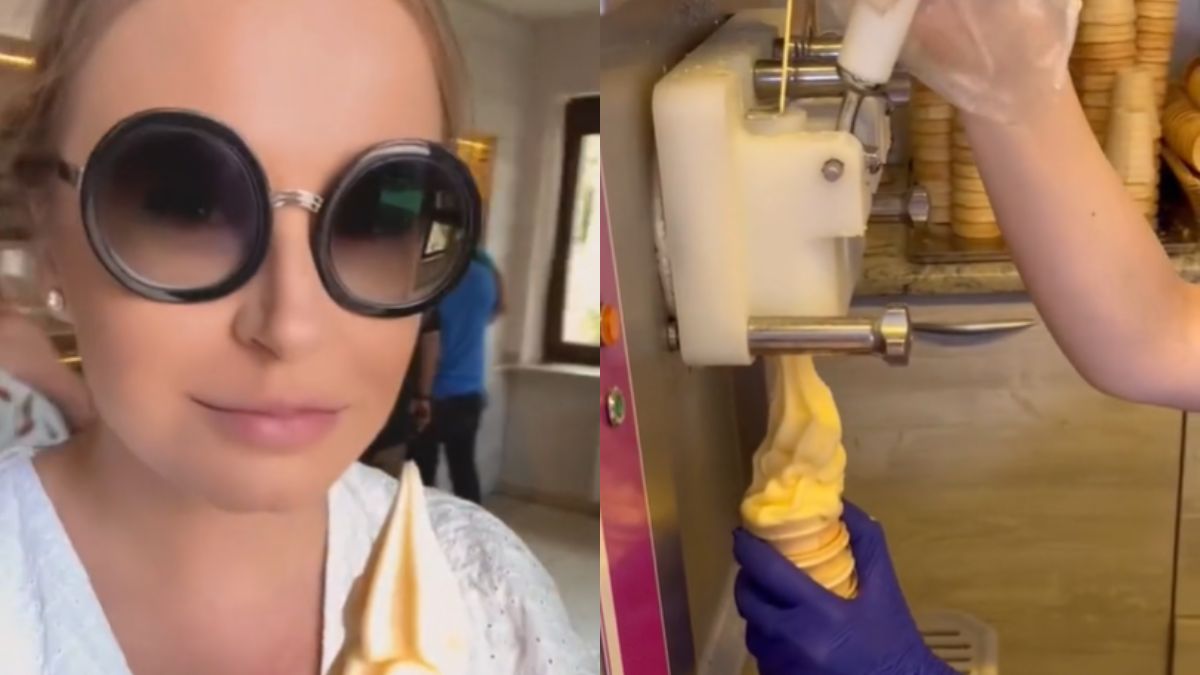 Pokazała "najlepsze lody na świecie". Miejsce może niektórych zaskoczyć