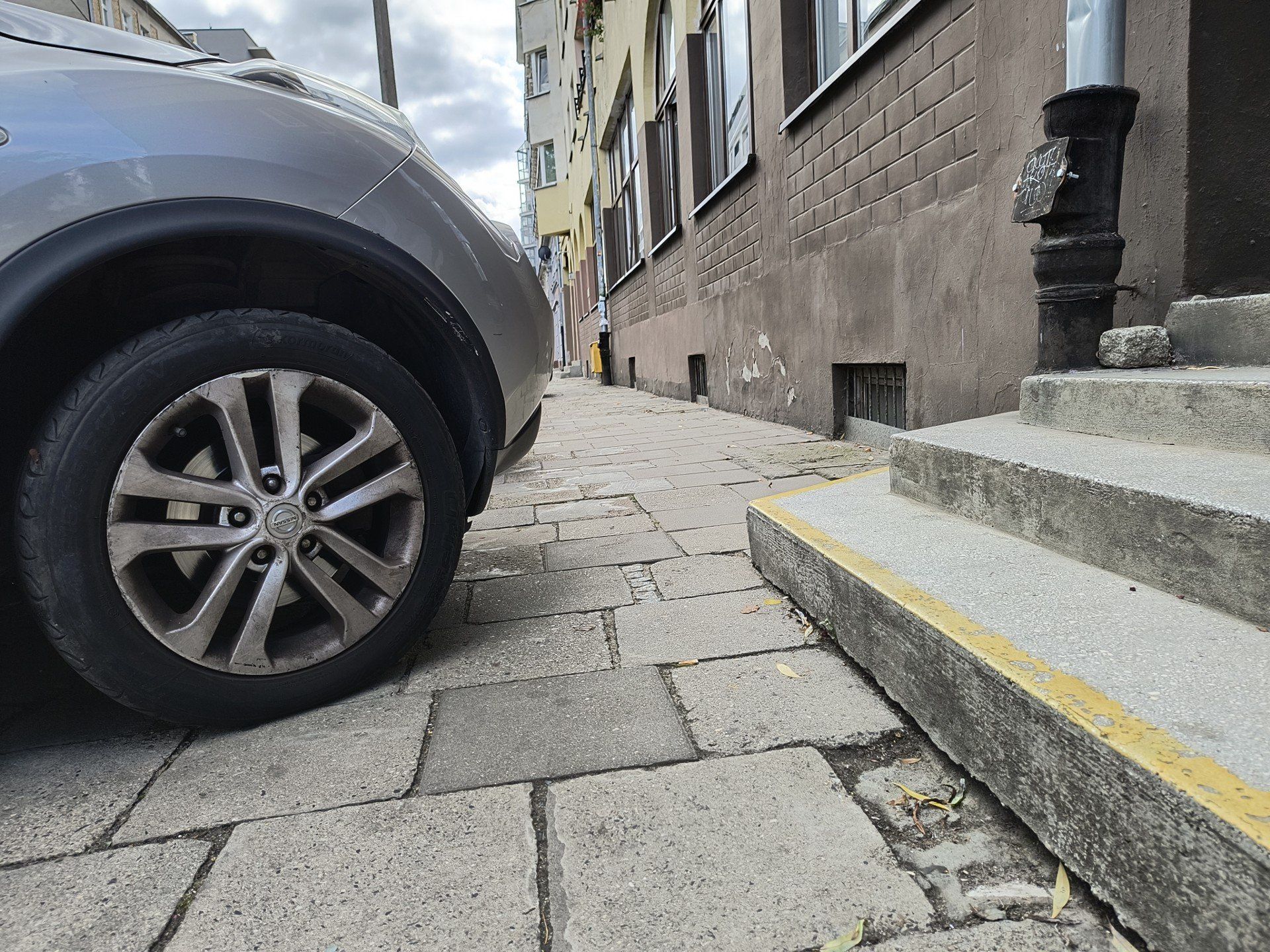 Skrzyżowanie ulicy Na Szańcach z ulicą Świętokrzyską