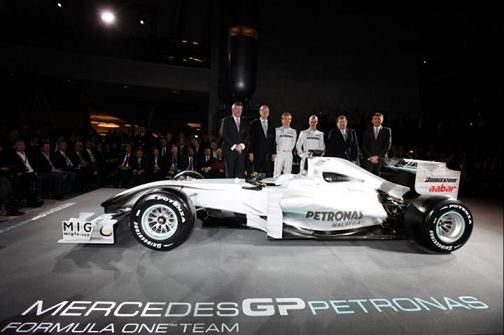 Mercedes GP Petronas - oficjalna prezentacja