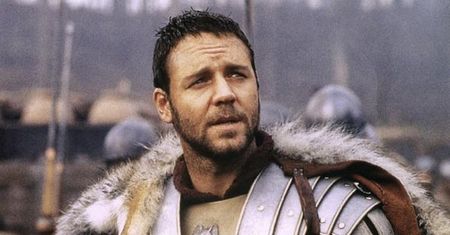 Russel Crowe broni grobowca gladiatora