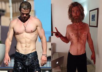 Chris Hemsworth pokazuje, jak schudł! POZNAJECIE?