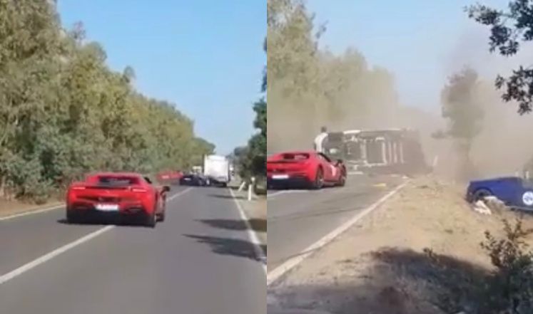 Car accident in Sardinia involving a billionaire