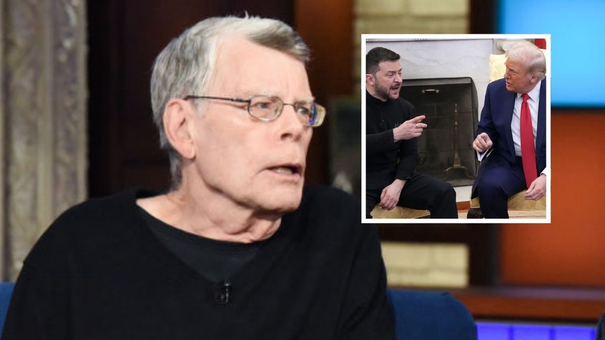 Stephen King o "łobuzach". Dodał wpis po kłótni Trumpa i Zełenskiego