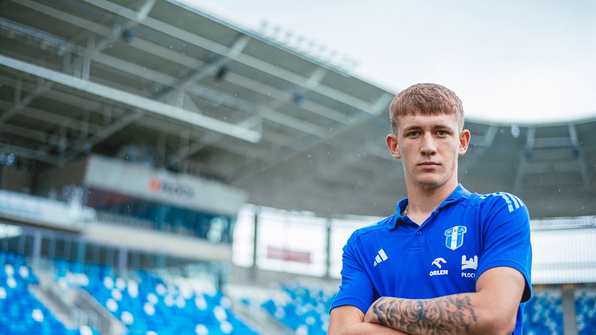 Materiały prasowe / Wisła Płock / Na zdjęciu: Wiktor Nowak