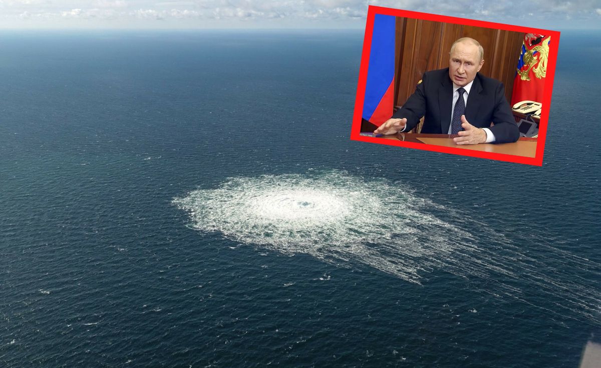 Putin o "sabotażu" na Bałtyku