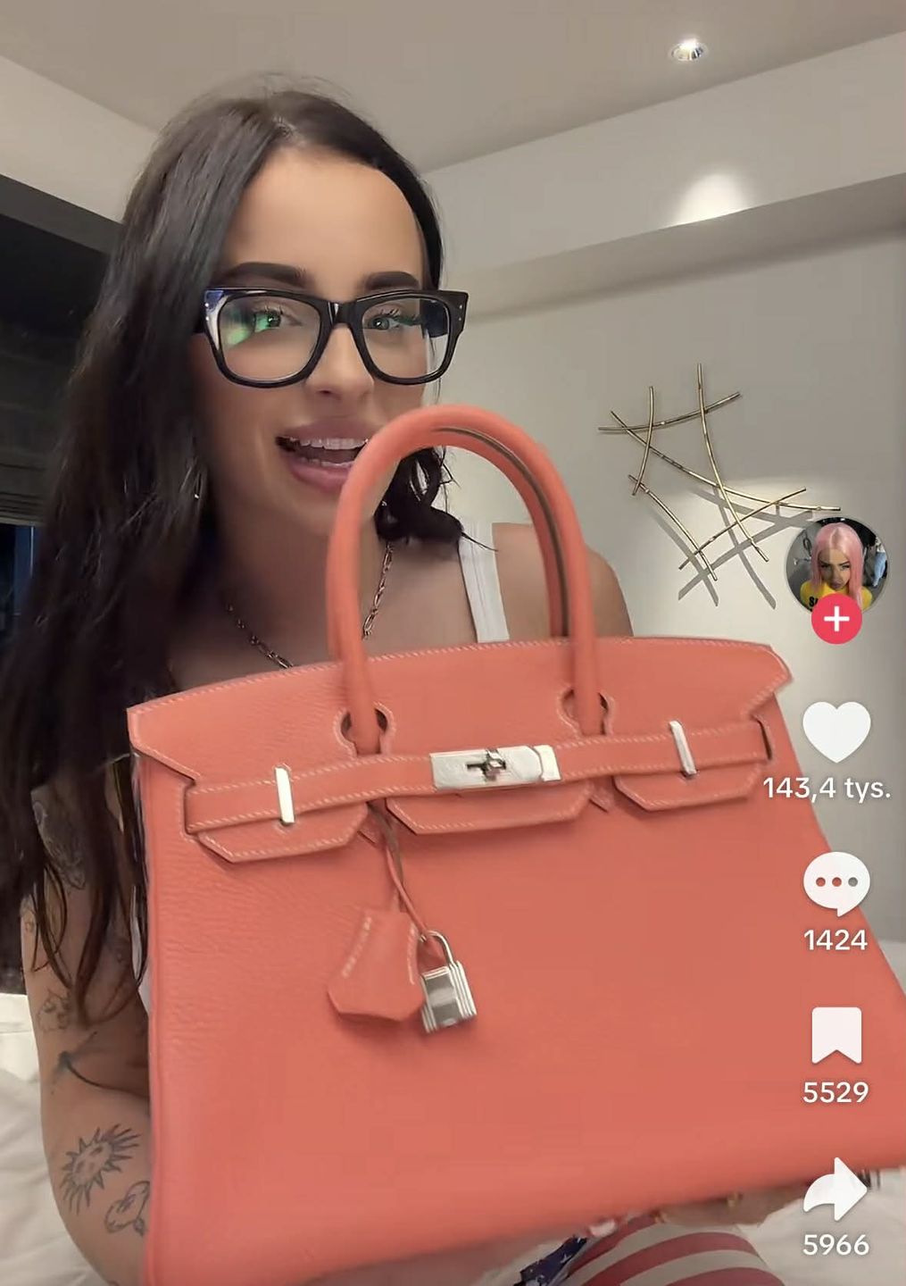 Fagata kupiła torebkę Birkin