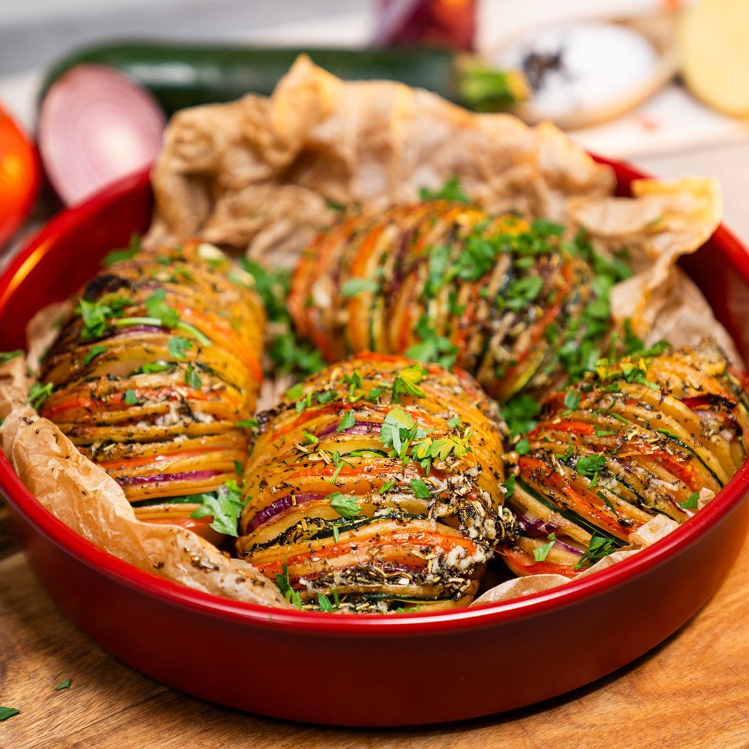 Hasselback potatoes