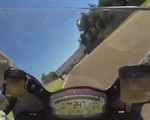 Ducati 899 Panigale na Imola - bokiem, na kole, szybko
