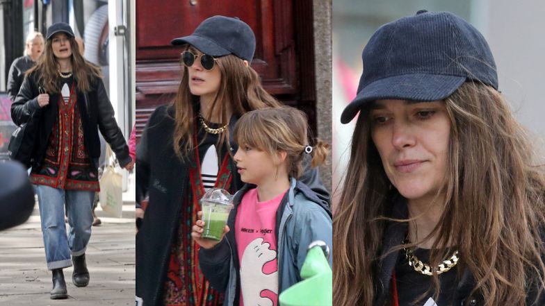 Keira Knightley spaceruje z córką po mieście