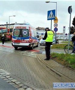 Wrocław. Potrącenie rowerzysty. Kierowca bez prawa jazdy