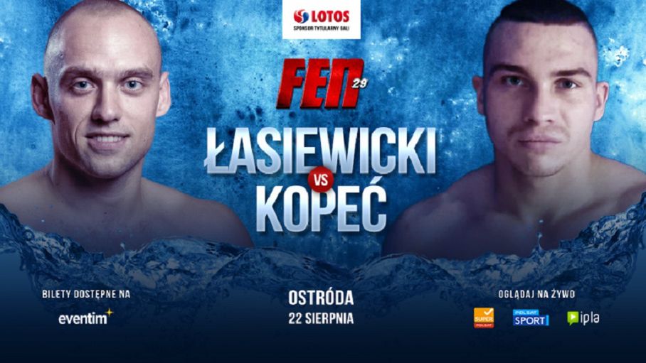 Materiały prasowe / FEN / Na zdjęciu: Mateusz Kopeć vs Karol Łasiewicki