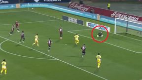 Był początek hitu. Skorupski popełnił błąd [WIDEO]
