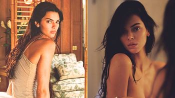 Pozbawiona ubrań Kendall Jenner pręży się w łóżku (FOTO)