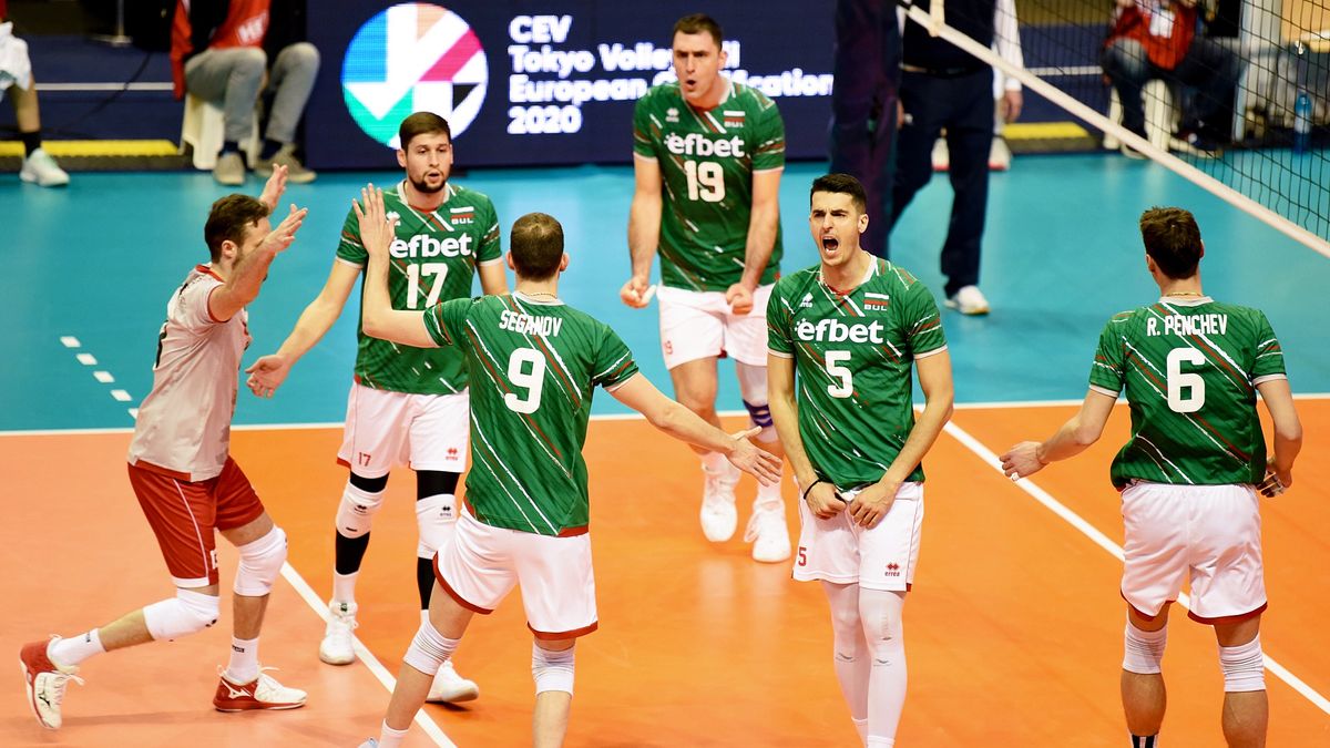 WP SportoweFakty / Monika Pliś / Na zdjęciu: radość reprezentacji Bułgarii
