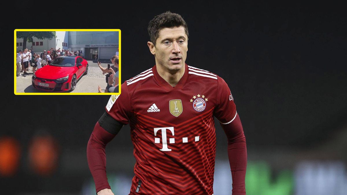 Robert Lewandowski/pożegnanie z fanami Bayernu