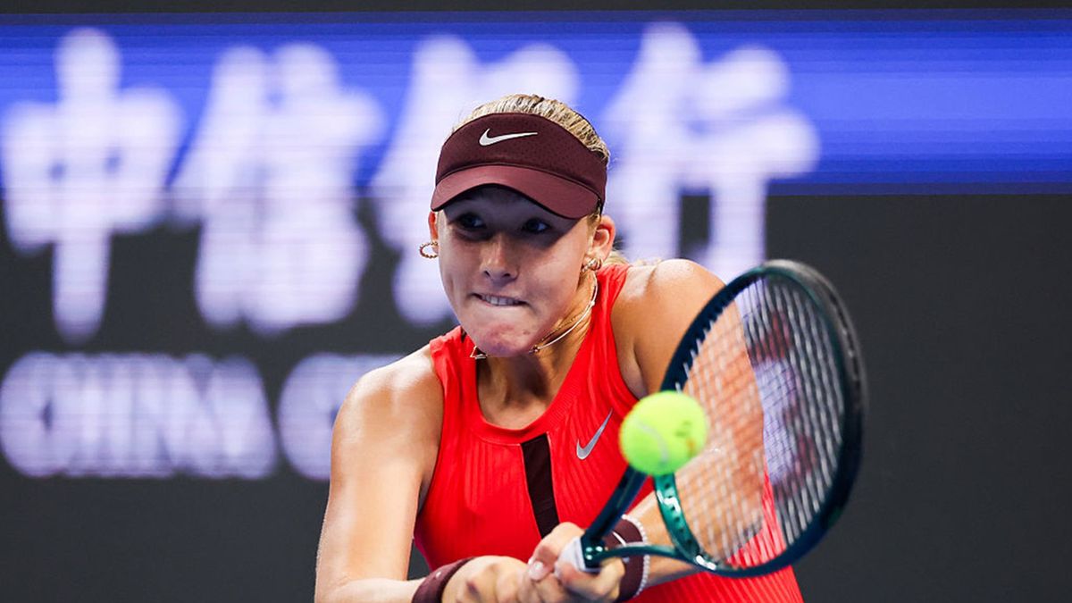 Getty Images / China Open Official 2025/VCG / Na zdjęciu: Mirra Andriejewa
