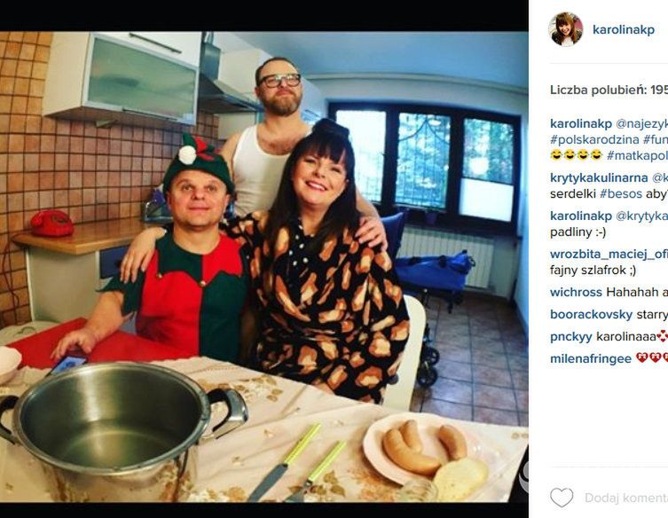 Karolina Korwin-Piotrowska pokazała fotografię z planu zdjęciowego "Na językach"