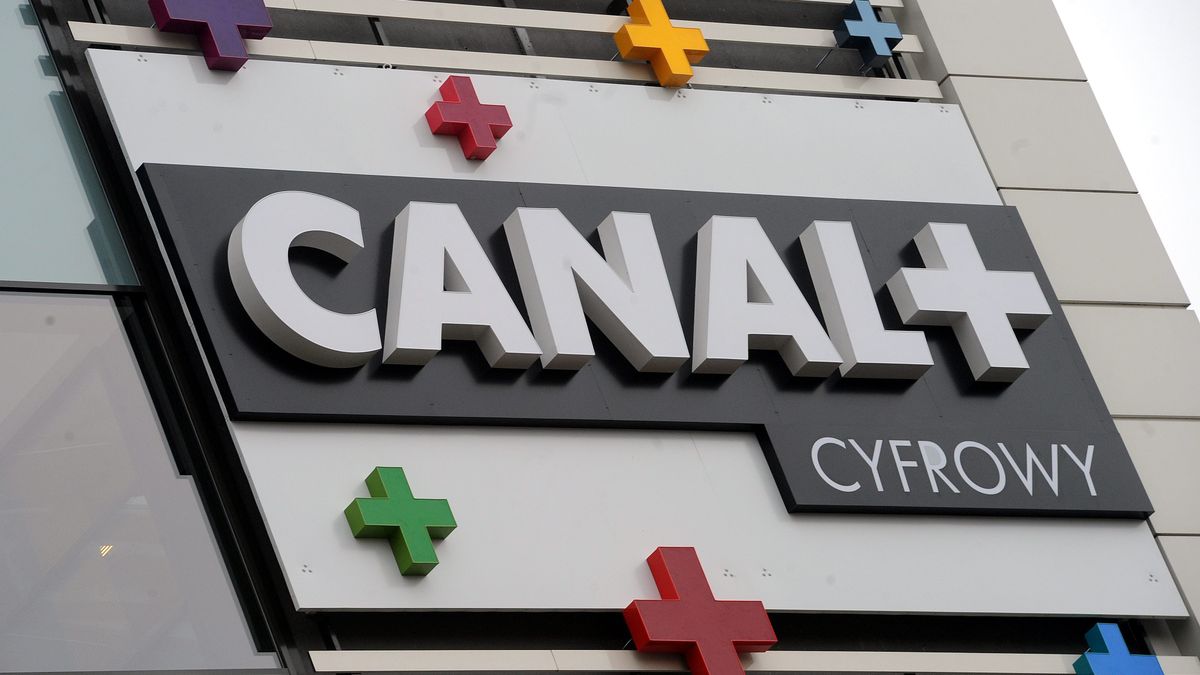 PAP / Grzegorz Jakubowski / Na zdjęciu: logo Canal+