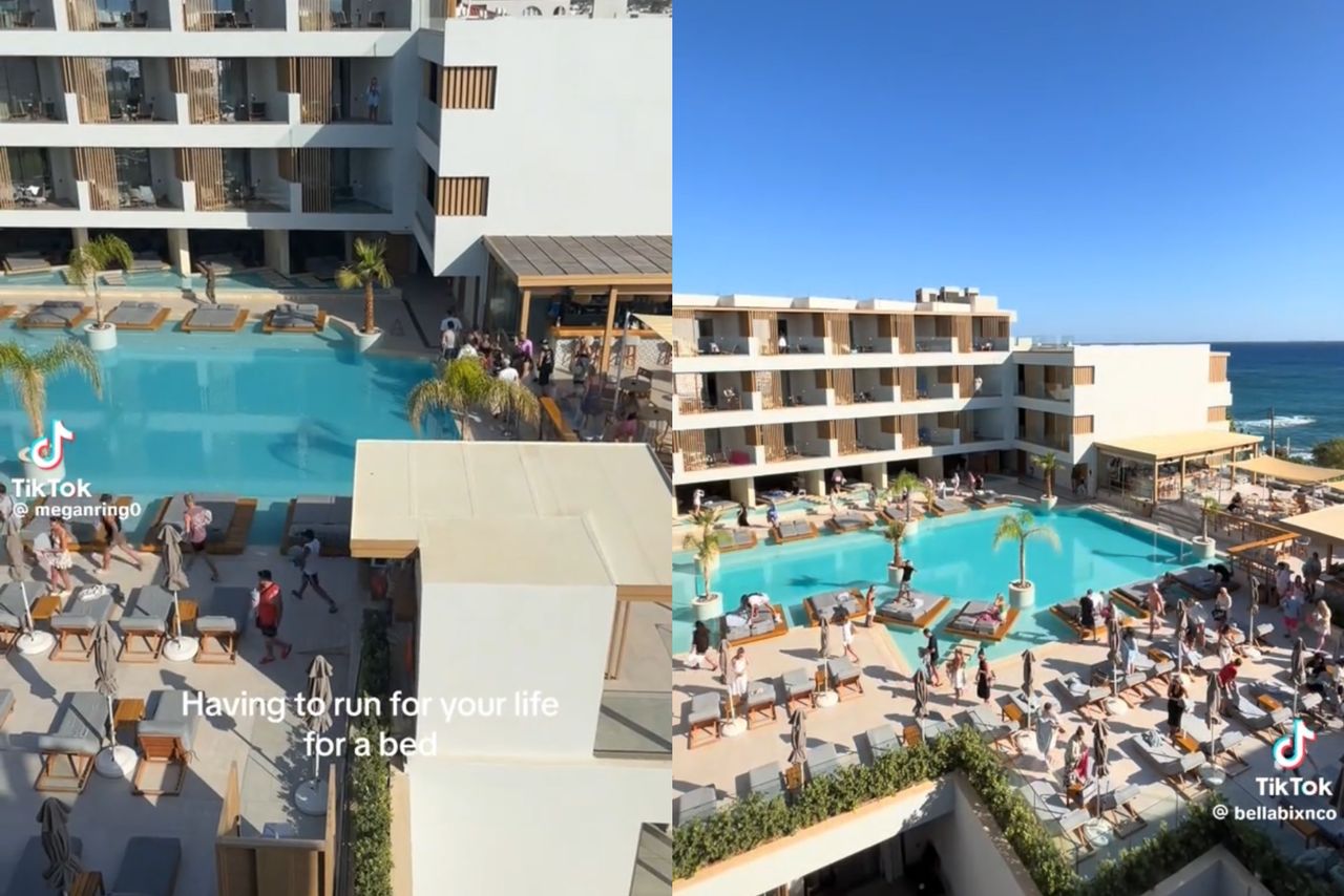 Była godz. 9 rano. Pokazała, co się dzieje w hotelach na Krecie