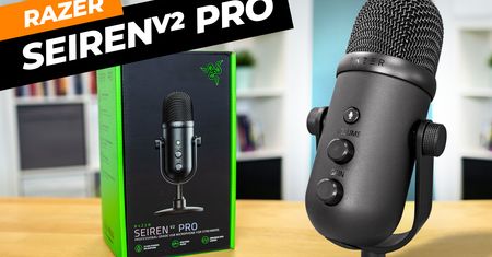 Razer Seiren V2 Pro – mikrofon dla tych którzy chcą poczuć się Pro. Recenzja
