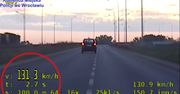 131 km/h w obszarze zabudowanym. Mężczyzna pędził po... truskawki