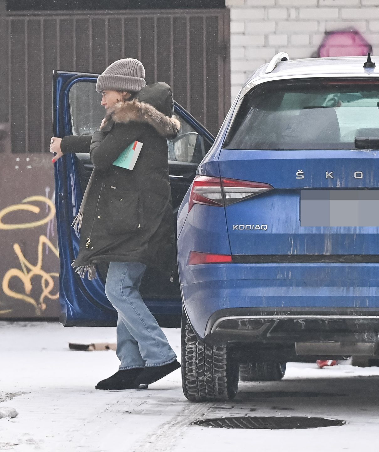 Anna Mucha "przyłapana" na mieście