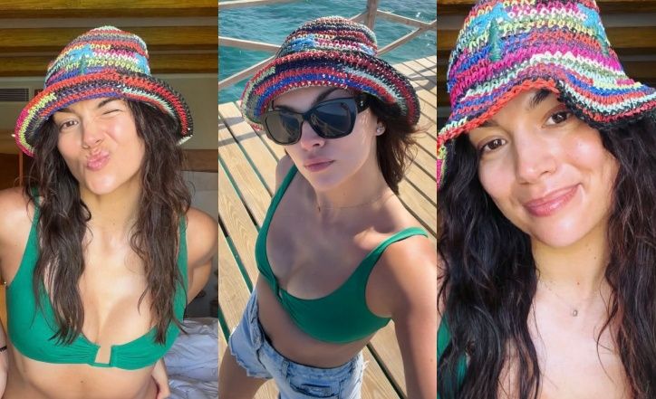 Naturalna Paulina Krupińska pozdrawia z wakacji