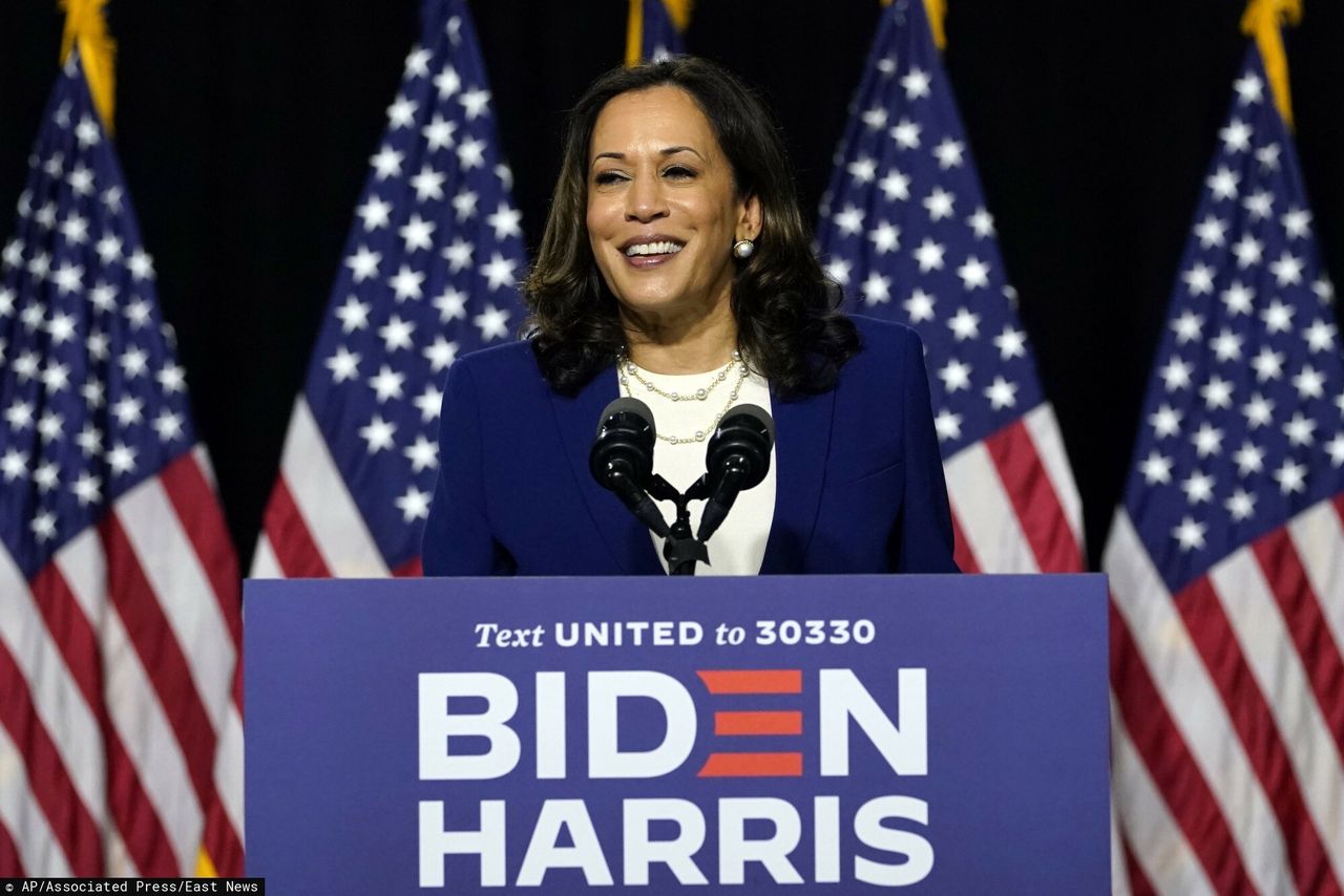 Kamala Harris pierwszą kobietą wiceprezydentem USA