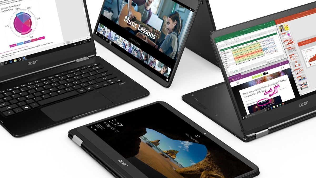 Acer Spin: najsmuklejsze konwertowalne notebooki 2w1 z pracą na baterii do 10 godzin 1