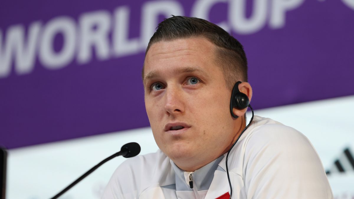 PAP/EPA / TOLGA BOZOGLU / Na zdjęciu: Piotr Zieliński