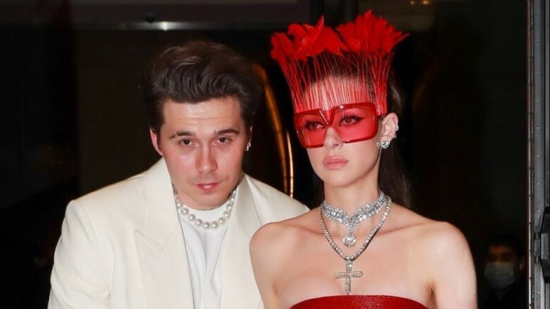 Brooklyn Beckham i Nicola Peltz po Gali MET