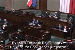 Sejm. Ryszard Terlecki dzwoni do Jarosława Kaczyńskiego. Wyciekło nagranie