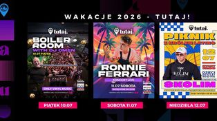 Weekend w Tutaj. Przystań Towarzyska. Ronnie Ferrari, SKOLIM i Boiler Room w Płocku