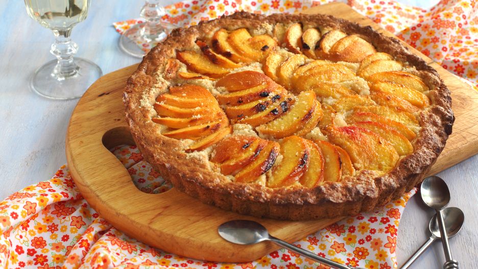 Tarta z brzoskwiniami